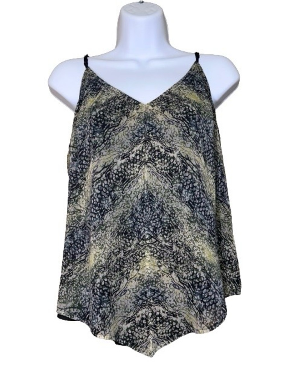 Silk Twelfth Street Cynthia Vincent Cami Abstract Print Small